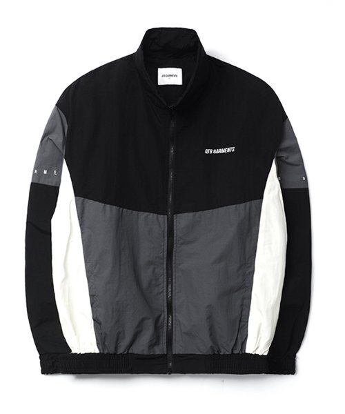 セール】LBオールドトラックジャケット（チャコール）（ナイロン