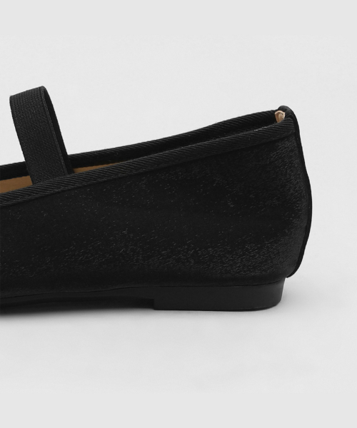 SAPPUN（サプン）の「Kayla サテン メリージェーン フラットシューズ (1cm)（バレエシューズ・レディース・シルバー/ブラック/ピンク/ホワイト/ベージュ/イエロー/ミント・22.5cm/23cm/23.5cm/24cm/24.5cm/25cm/25.5cm/22cm）」の11枚目の写真