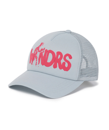 WKNDRS（ウィーキャンドース）の「SPRAY TRUCKER CAP (L.GREY)（キャップ）」