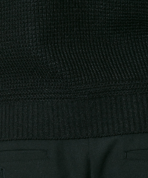 STUDIOUS（ステュディオス）の「【ZOZO限定】 STUDIOUSファインウールワッフルタートルネックニット（ニット/セーター・メンズ・ブラック/カーキ/ホワイト/ネイビー/グレー・2/1/3）」の11枚目の写真