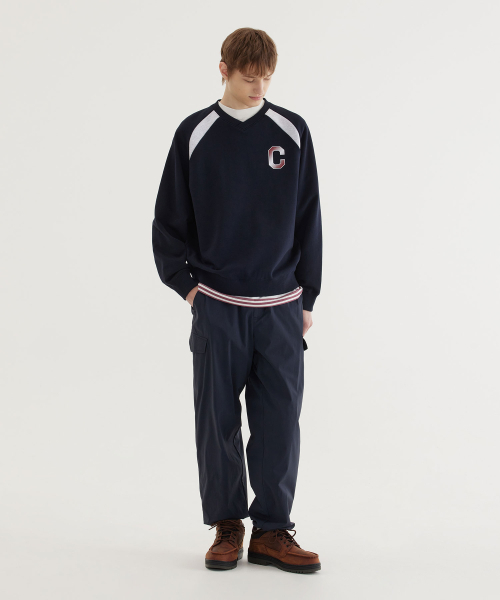COVERNAT(カバーナット)の「ブロックコアグラフィックスウェット ダークネイビー(スウェット・レディース・その他・LARGE/X-LARGE/SMALL/MEDIUM)」の4枚目の写真