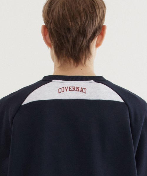 COVERNAT(カバーナット)の「ブロックコアグラフィックスウェット ダークネイビー(スウェット・レディース・その他・LARGE/X-LARGE/SMALL/MEDIUM)」の8枚目の写真