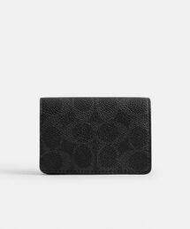 COACH(�R�[�`)�̃~�j �g���C�t�H�[���h �R�C�� �E�H���b�g�E�V�O�l�`���[ �L�����o�X(���z)