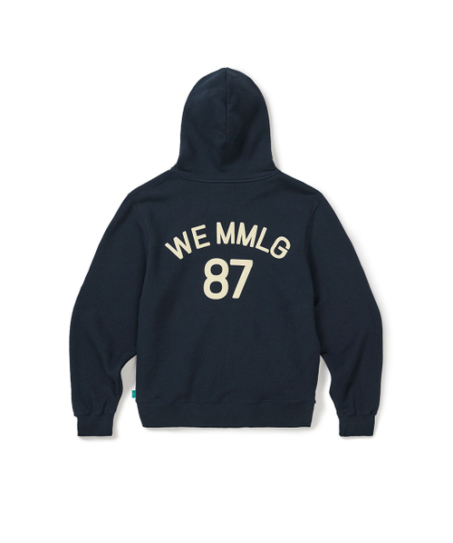 MMLG（エムエムエルジー）の「[Mmlg] WE HOOD ZIPUP (AUTHENTIC NAVY)（パーカー・レディース・その他・SMALL/MEDIUM/LARGE/X-LARGE）」の2枚目の写真
