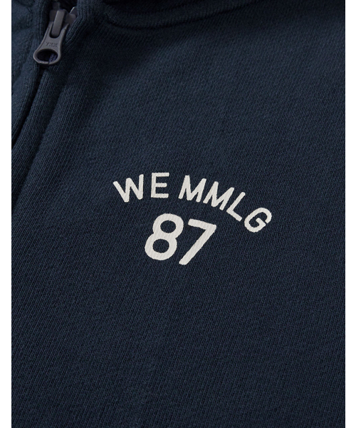 MMLG（エムエムエルジー）の「[Mmlg] WE HOOD ZIPUP (AUTHENTIC NAVY)（パーカー・レディース・その他・SMALL/MEDIUM/LARGE/X-LARGE）」の4枚目の写真