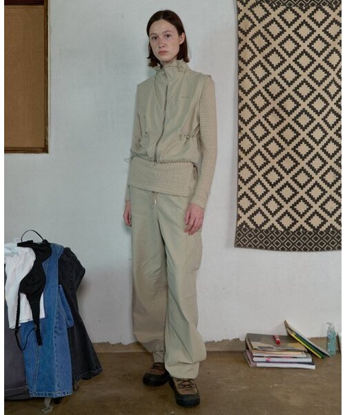 AOPT(アオプト)の「COTTON CARGO PANTS - DUSTY CREAM(その他パンツ・レディース・その他・SMALL/MEDIUM)」の2枚目の写真
