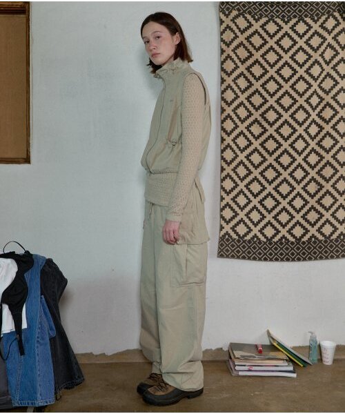 AOPT(アオプト)の「COTTON CARGO PANTS - DUSTY CREAM(その他パンツ・レディース・その他・SMALL/MEDIUM)」の3枚目の写真