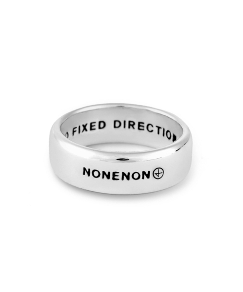 NONENON(ノンノン)の「LOGO PLUMP RNG(6mm)(リング・レディース・その他・SMALL/MEDIUM/LARGE)」の3枚目の写真