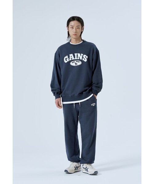 GAINSBORO(ゲインズボロ)の「ゴールデンロゴ スウェット_ネイビー(スウェット・メンズ・その他・LARGE/MEDIUM/SMALL)」の4枚目の写真