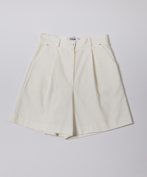 GNGB（ジーエンジービー）の「サマー バミューダ コットンパンツ_ホワイト（その他パンツ・レディース・その他・SMALL/MEDIUM）」の2枚目の写真