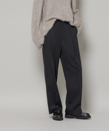 NANO universe | ワンタックセンタープレスストレートパンツ(スラックス)