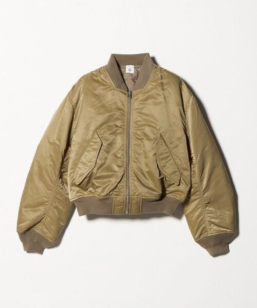 6(ROKU)＞ナイロン ツイル MA-1 ブルゾン 26SS（MA-1）｜6（ロク）の