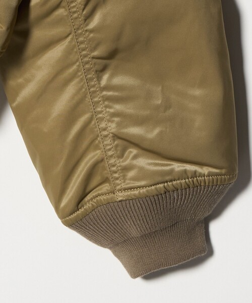 6(ROKU)＞ナイロン ツイル MA-1 ブルゾン 26SS（MA-1）｜6（ロク）の