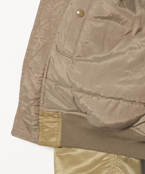 6(ROKU)＞ナイロン ツイル MA-1 ブルゾン 26SS（MA-1）｜6（ロク）の