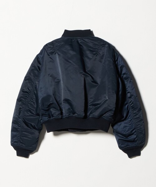 6(ROKU) MA-1 ジャケット ロク ユナイテッドアローズ ブルゾン 6(ROKU)＞ナイロン ツイル MA-1 ブルゾン 26SS（MA-1）｜6（ロク）の
