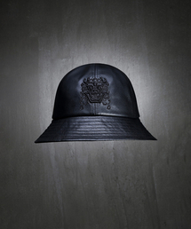 KIRTIMUKHA（キールティムカ）の「刺繍レザーバケットハット（ハット）」