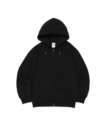 BECANVAS（ビキャンバス）の「BECANVAS SPECIAL INTERLOCK OVERFIT HOOD ZIP-UP (BLACK)（パーカー）」