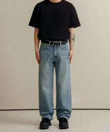 DENMADE（デンメイド）の「DEN0461 vintage mid blue wide jeans（デニムパンツ）」