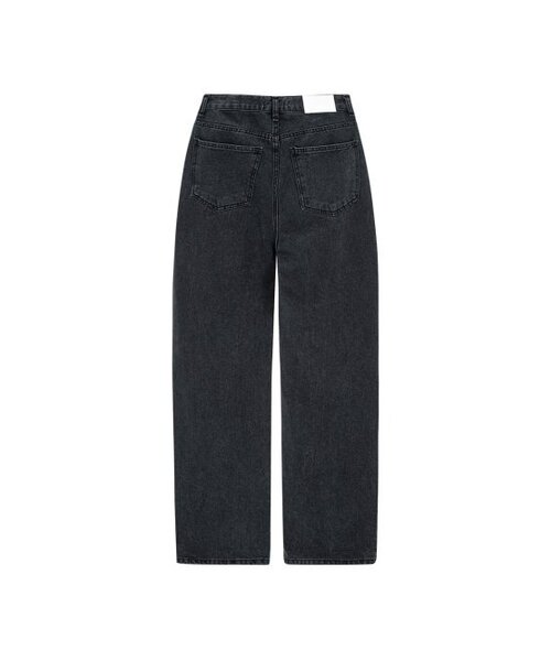 SALAD BAGUNI(サラダバグニ)の「Pin Tuck Wide Denim Jeans_black(デニムパンツ・レディース・その他・SMALL/MEDIUM)」の2枚目の写真