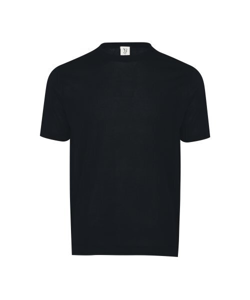 SOLEW(ソル)の「ラウンド夏ニット_ダークネイビー(ニット/セーター・メンズ・その他・SMALL/MEDIUM/LARGE)」の1枚目の写真