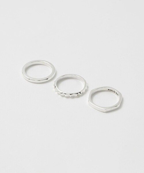 XOLO＞トリプル リング（リング）｜XOLO（ショロ）のファッション通販