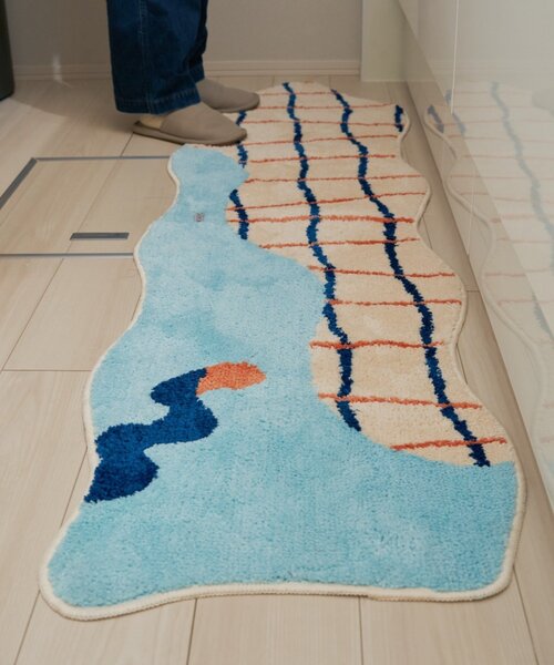 BIRTHDAY BAR(バースデイバー)の「【SAHIR サヒール】Long mat pool ロングマットプール(ラグ/マット・レディース・アイボリー・0)」の5枚目の写真