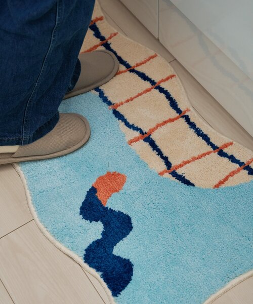 BIRTHDAY BAR(バースデイバー)の「【SAHIR サヒール】Long mat pool ロングマットプール(ラグ/マット・レディース・アイボリー・0)」の10枚目の写真