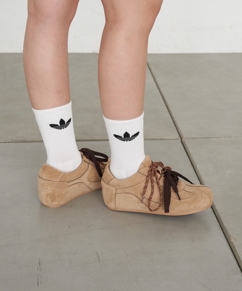 RAY CASSIN（レイカズン）の「インヒールスニーカー（スニーカー・レディース・ホワイト/ブラック/ベージュ・S/L/M）」の18枚目の写真