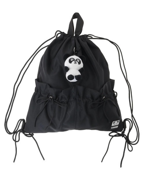 Candy Stripper（キャンディストリッパー）の「STAY WITH PEPE ナップサック（バックパック/リュック・レディース・ブラック・FREE）」の3枚目の写真