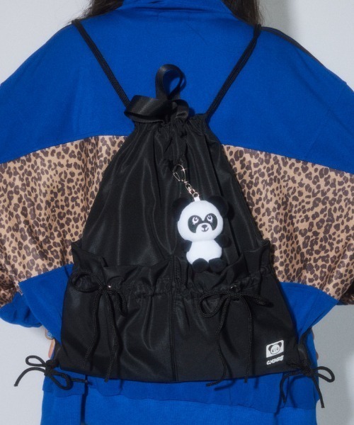 Candy Stripper（キャンディストリッパー）の「STAY WITH PEPE ナップサック（バックパック/リュック・レディース・ブラック・FREE）」の14枚目の写真