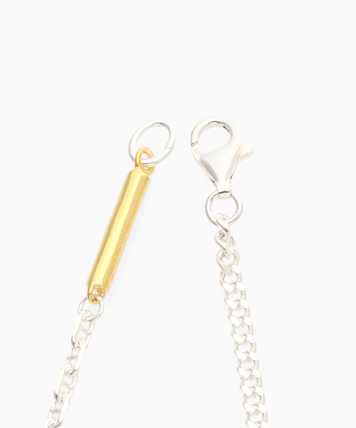 JIEDA(ジエダ)の「JIEDA / ジエダ 925 SILVER SWITCHING NECKLACE(ネックレス・メンズ・シルバー・FREE)」の3枚目の写真