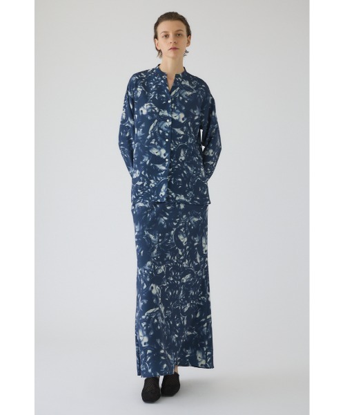 RIM.ARK(リムアーク)の「Air turbulence painting blouse エアタービュランス ペインティングブラウス(シャツ/ブラウス・レディース・ライトブルー/ネイビー・FREE)」の15枚目の写真