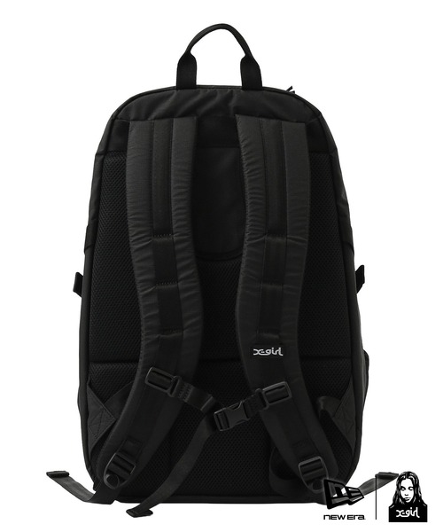 NEW ERA(ニューエラ)の「X-girl × NEW ERA(R) OVAL LOGO RUBBER PATCH URBAN PACK(バックパック/リュック・レディース・ブラック・ONE SIZE)」の5枚目の写真