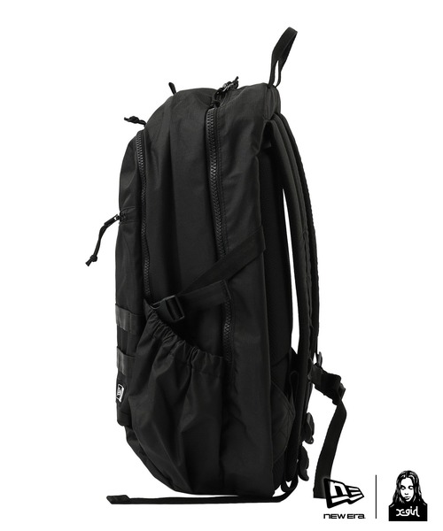 NEW ERA(ニューエラ)の「X-girl × NEW ERA(R) OVAL LOGO RUBBER PATCH URBAN PACK(バックパック/リュック・レディース・ブラック・ONE SIZE)」の4枚目の写真