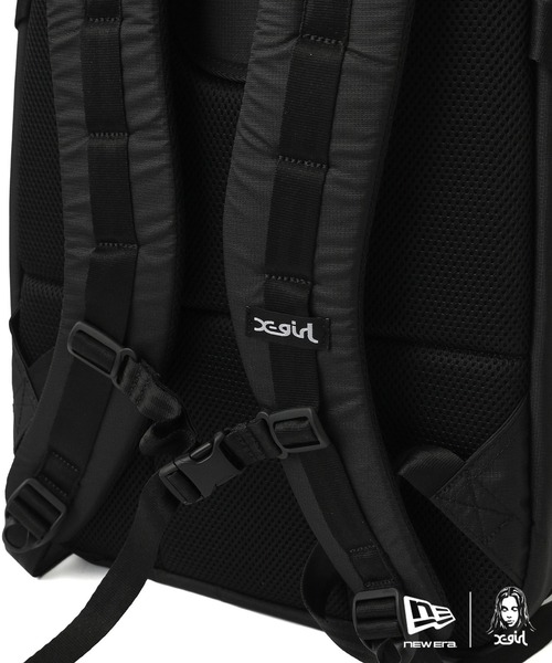 NEW ERA(ニューエラ)の「X-girl × NEW ERA(R) OVAL LOGO RUBBER PATCH URBAN PACK(バックパック/リュック・レディース・ブラック・ONE SIZE)」の9枚目の写真