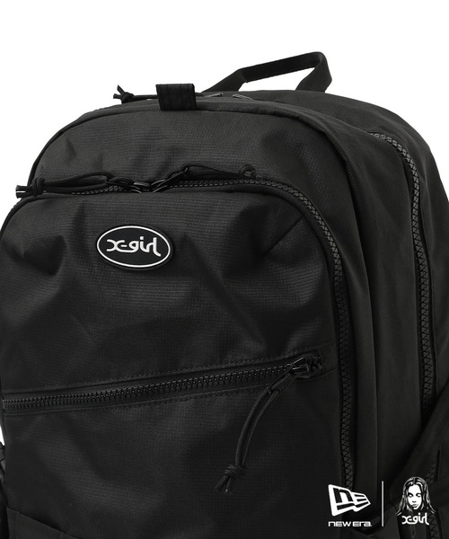 NEW ERA(ニューエラ)の「X-girl × NEW ERA(R) OVAL LOGO RUBBER PATCH URBAN PACK(バックパック/リュック・レディース・ブラック・ONE SIZE)」の12枚目の写真