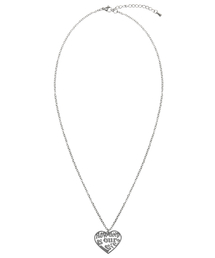 SM LOGO NECKLACE(SILVER)