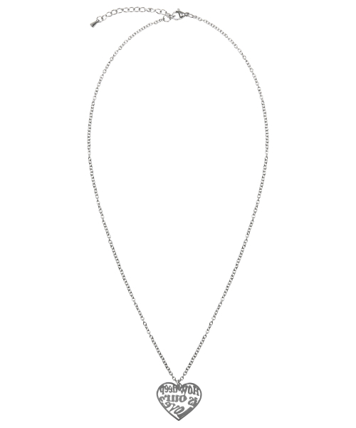 LUVISTRUE(ラヴイズトゥルー)の「SM LOGO NECKLACE(SILVER)(ネックレス・レディース・その他・FREE)」の2枚目の写真