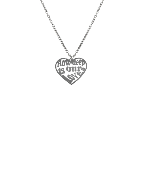 LUVISTRUE(ラヴイズトゥルー)の「SM LOGO NECKLACE(SILVER)(ネックレス・レディース・その他・FREE)」の4枚目の写真