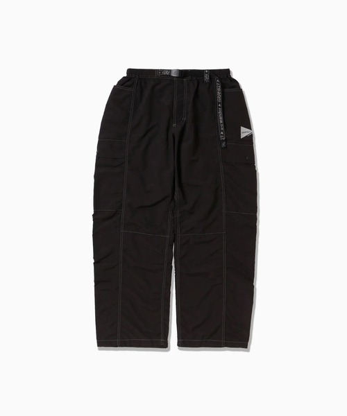 and wander（アンドワンダー）の「【and wander】gramicci ripstop voyager pants（その他パンツ・メンズ・ブラック・XL/L/M）」の2枚目の写真
