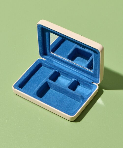 BIRTHDAY BAR（バースデイバー）の「flower刺繍ケース（ポーチ・レディース・イエロー/ピンク/シルバー・0）」の7枚目の写真