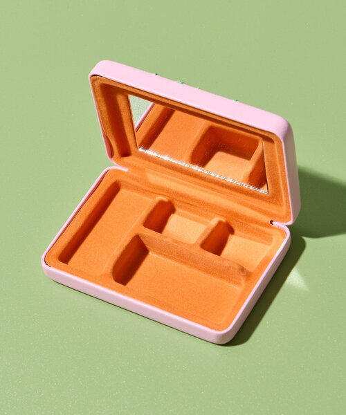 BIRTHDAY BAR（バースデイバー）の「flower刺繍ケース（ポーチ・レディース・イエロー/ピンク/シルバー・0）」の12枚目の写真