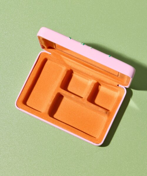 BIRTHDAY BAR（バースデイバー）の「flower刺繍ケース（ポーチ・レディース・イエロー/ピンク/シルバー・0）」の13枚目の写真