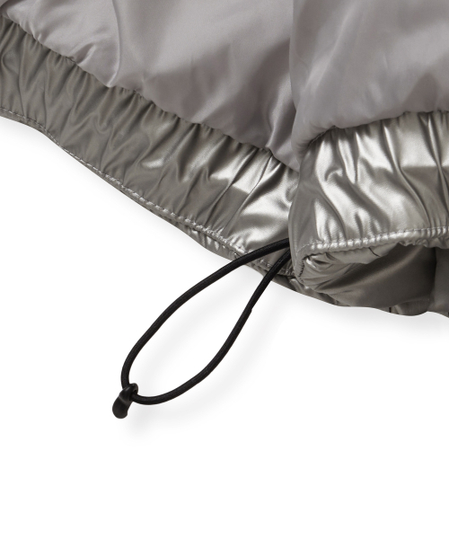 BROWNBREATH(ブラウンブレス)の「W CROP HOODIE DOWN JUMPER - SILVER(ダウンジャケット/コート・レディース・その他・S)」の9枚目の写真