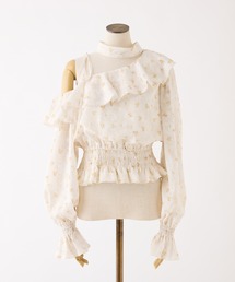 one after another NICE CLAUP | 2WAYワンショルブラウス(シャツ/ブラウス)