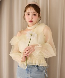 one after another NICE CLAUP（ワンアフターアナザーナイスクラップ）の「2WAYワンショルブラウス（シャツ/ブラウス）」