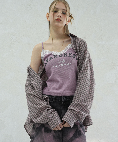 AVANDRESS(アバンドレス )の「Vintage Lace Sleeveless BLACK(Tシャツ/カットソー・レディース・ブラック・SMALL/MEDIUM)」の21枚目の写真