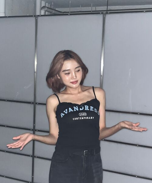 AVANDRESS(アバンドレス )の「Vintage Lace Sleeveless BLACK(Tシャツ/カットソー・レディース・ブラック・SMALL/MEDIUM)」の3枚目の写真