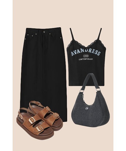 AVANDRESS(アバンドレス )の「Vintage Lace Sleeveless BLACK(Tシャツ/カットソー・レディース・ブラック・SMALL/MEDIUM)」の5枚目の写真
