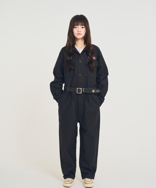EFFECTEN(エフェクテン)の「【EFFECTEN】UTILITY Studs Leather Belt(ベルト・メンズ・ブラック・FREE/34inc)」の5枚目の写真
